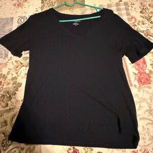 Banana Republic Navy Short Sleeve Tee
